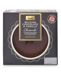 Chocolate & Vanilla Cheesecake