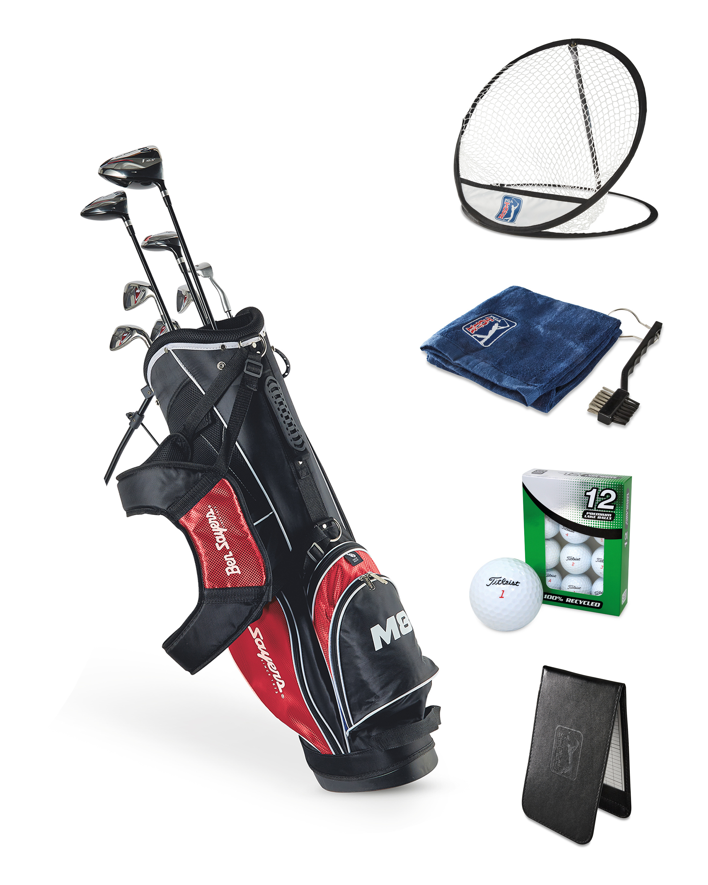 Bag, Clubs & Golf Accessories Set ALDI UK