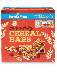 Cranberry Cereal Bars
