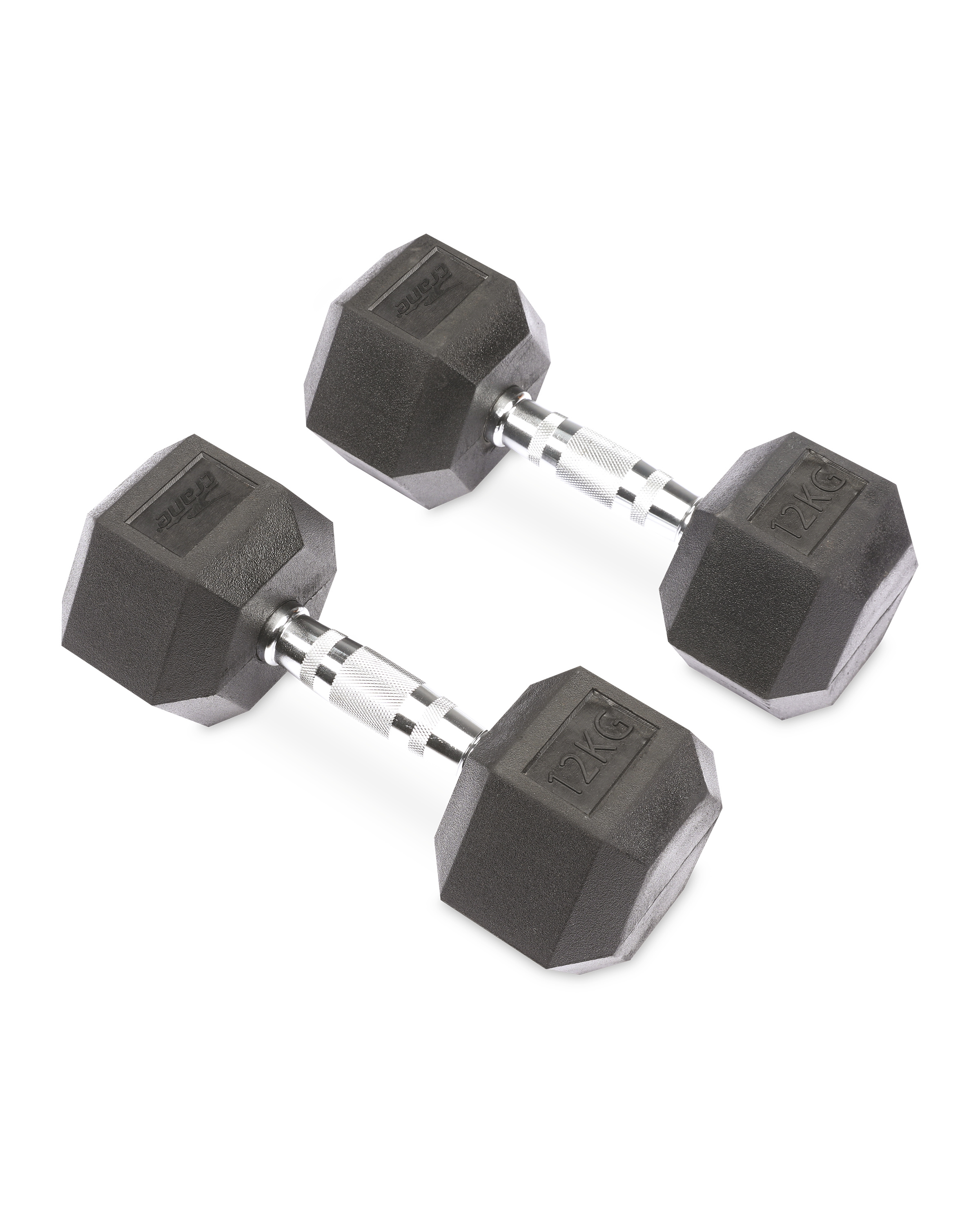 Crane 12kg Dumbbell Set ALDI UK