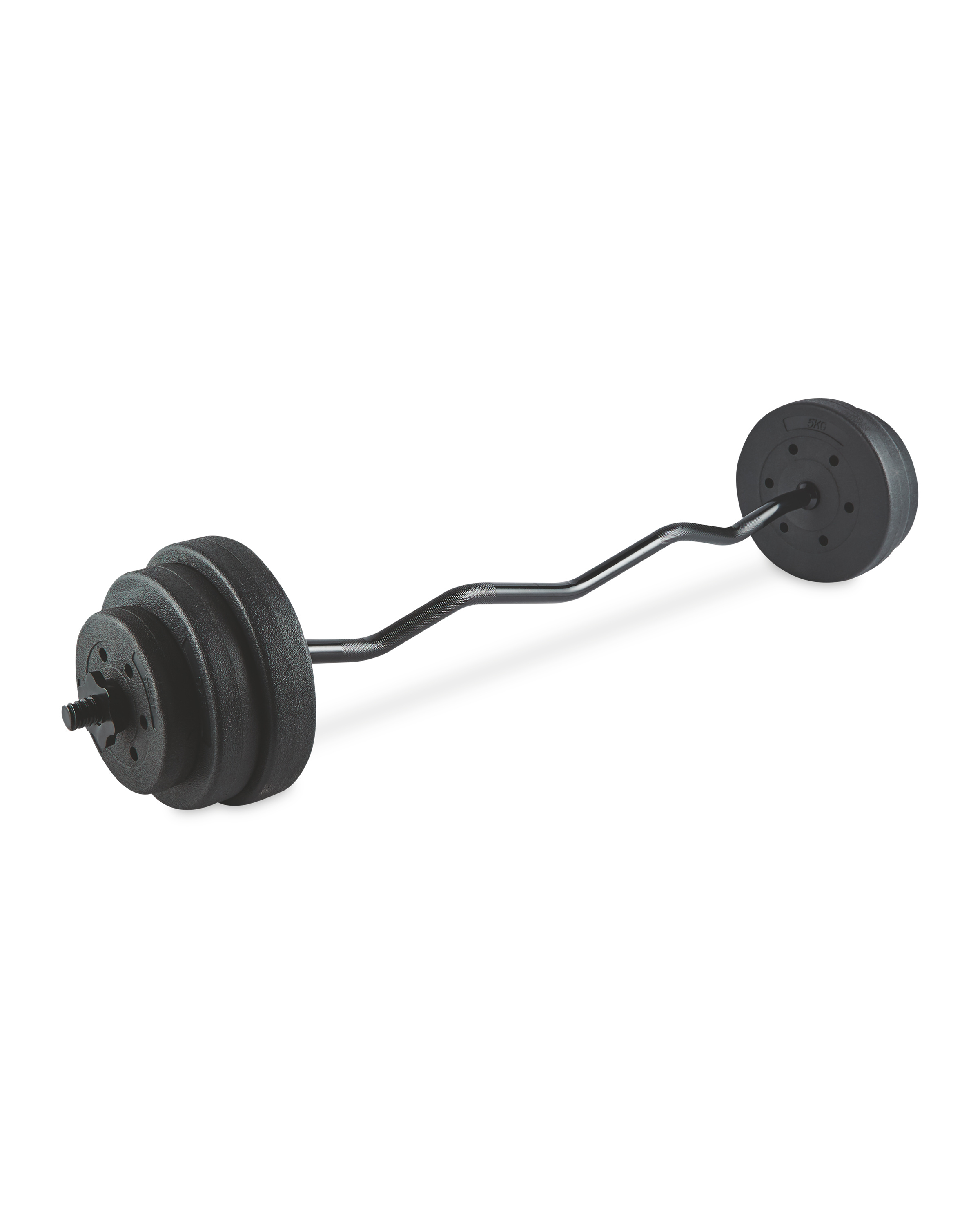 Crane Curl Barbell Set ALDI UK