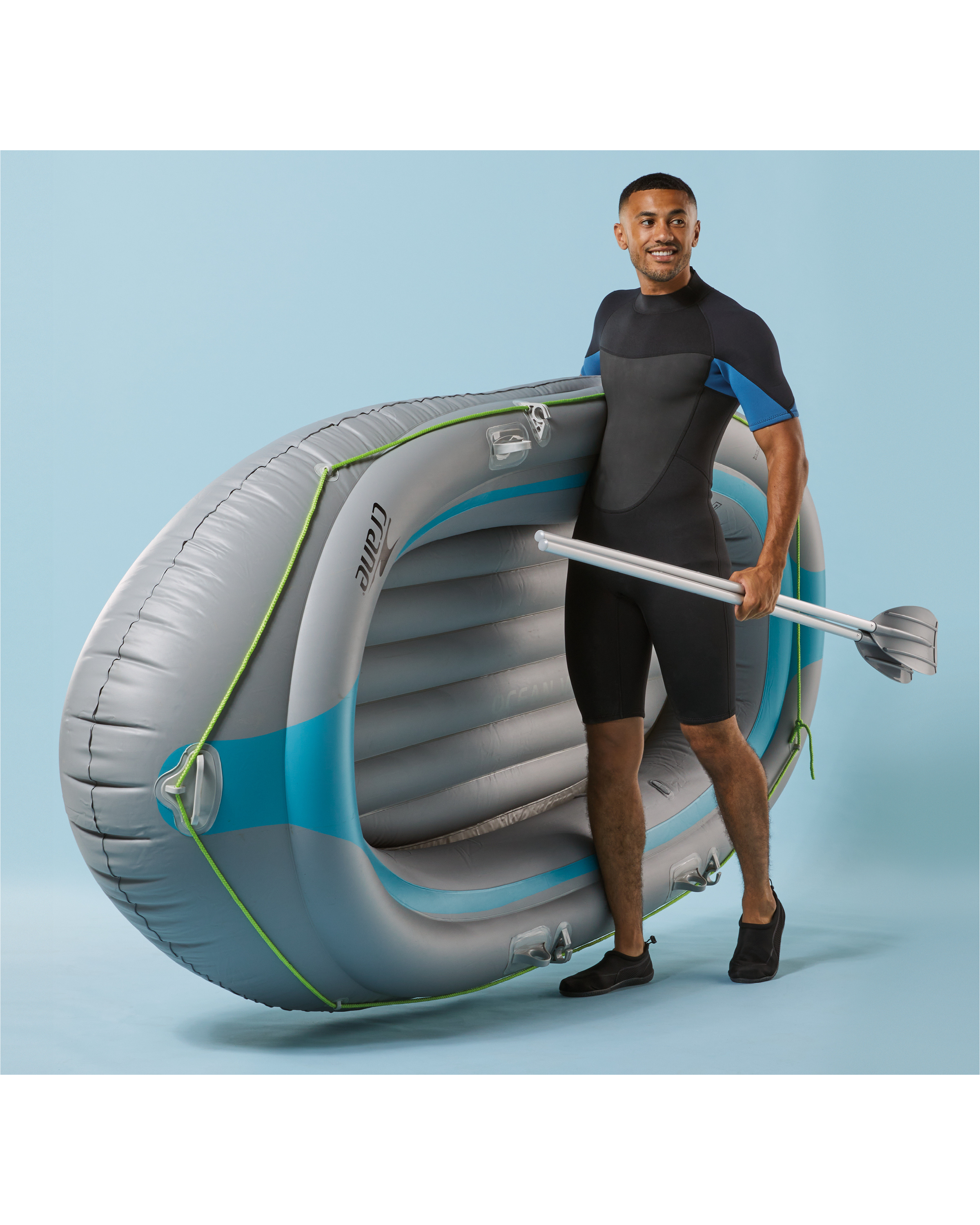 Crane Inflatable Family Boat ALDI UK