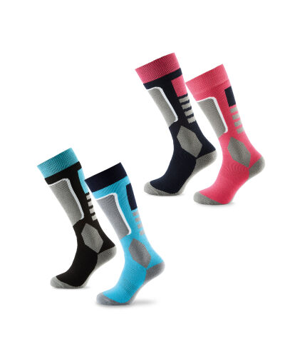 Crane Ladies Ski Socks 2 Pack - ALDI UK