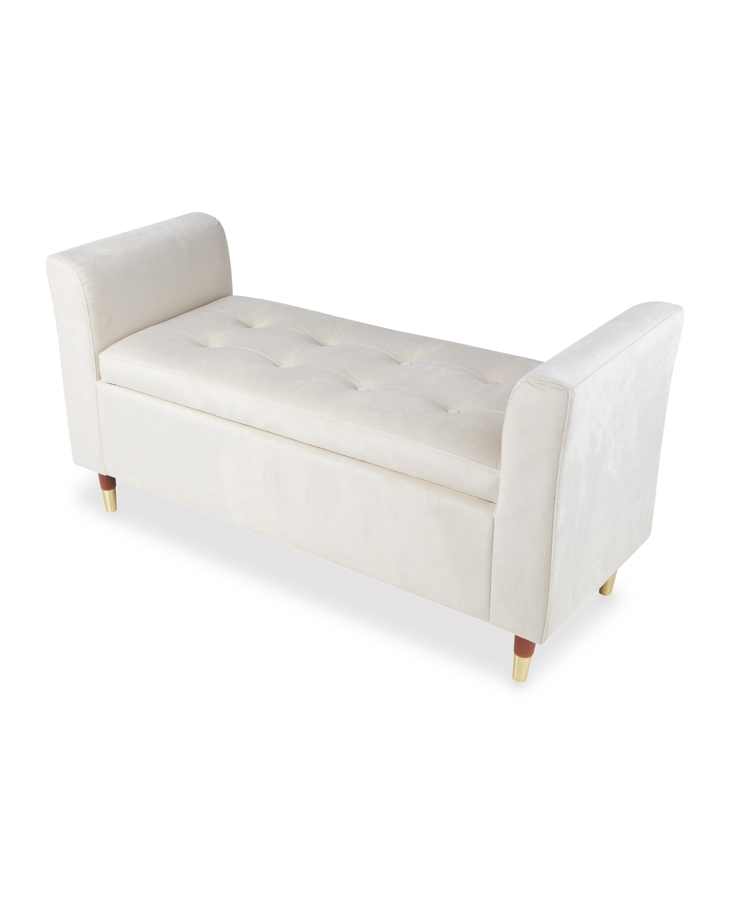 Cream Bedroom Ottoman ALDI UK