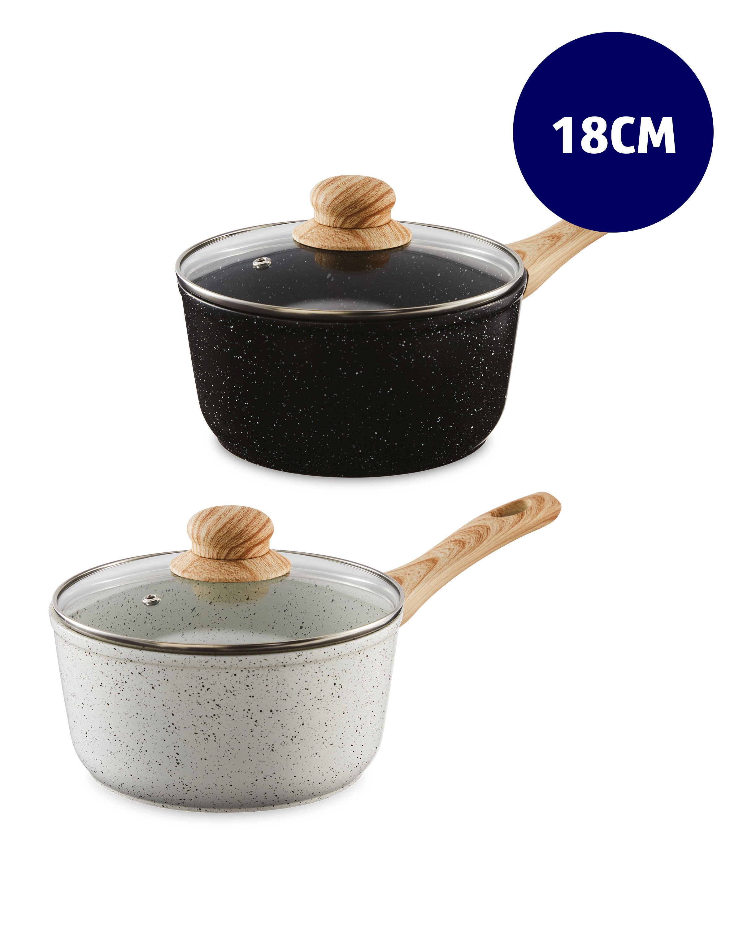 Crofton 18cm Ceramic Saucepan ALDI UK