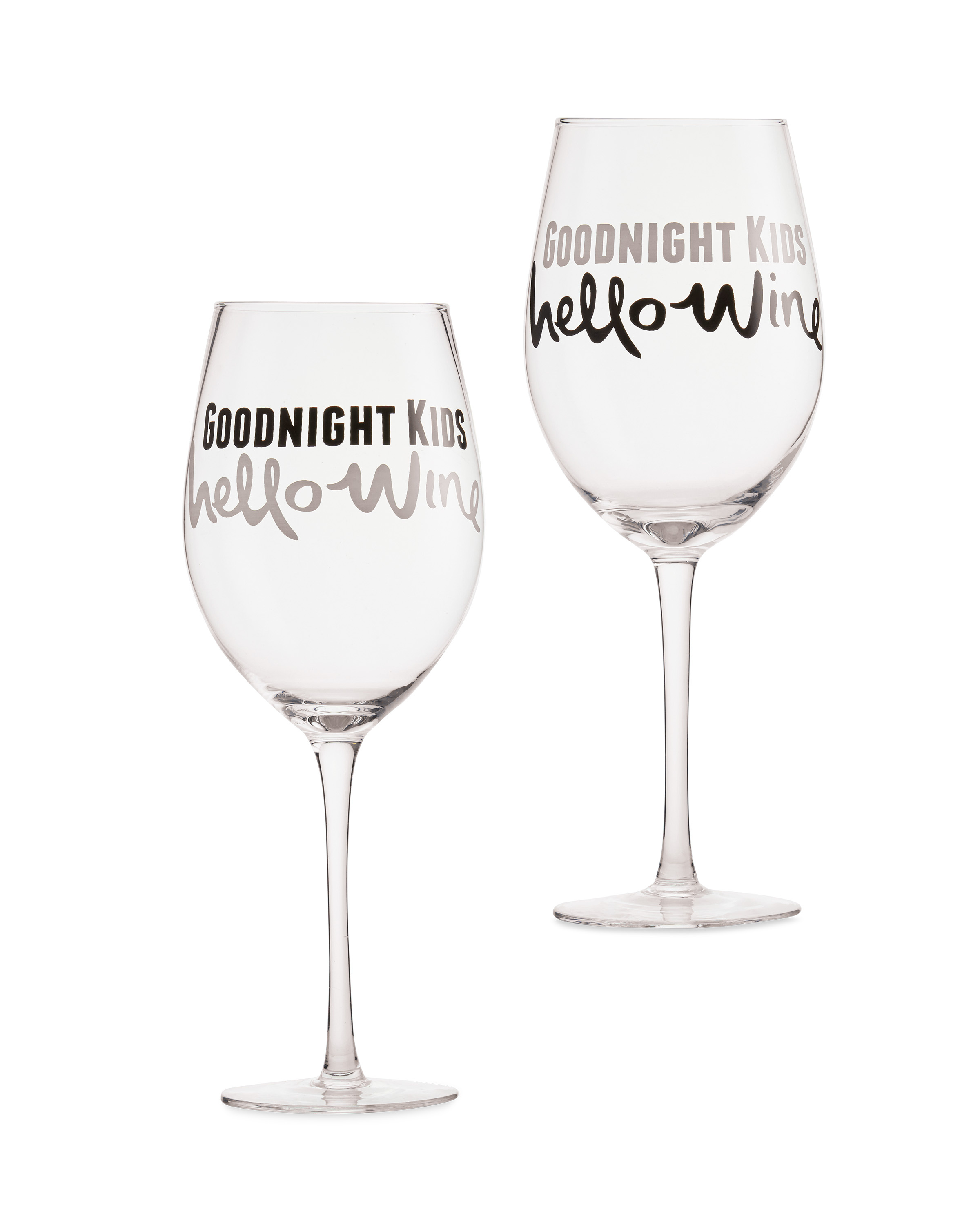 Crofton Good Night Wine Glass 2Pack ALDI UK