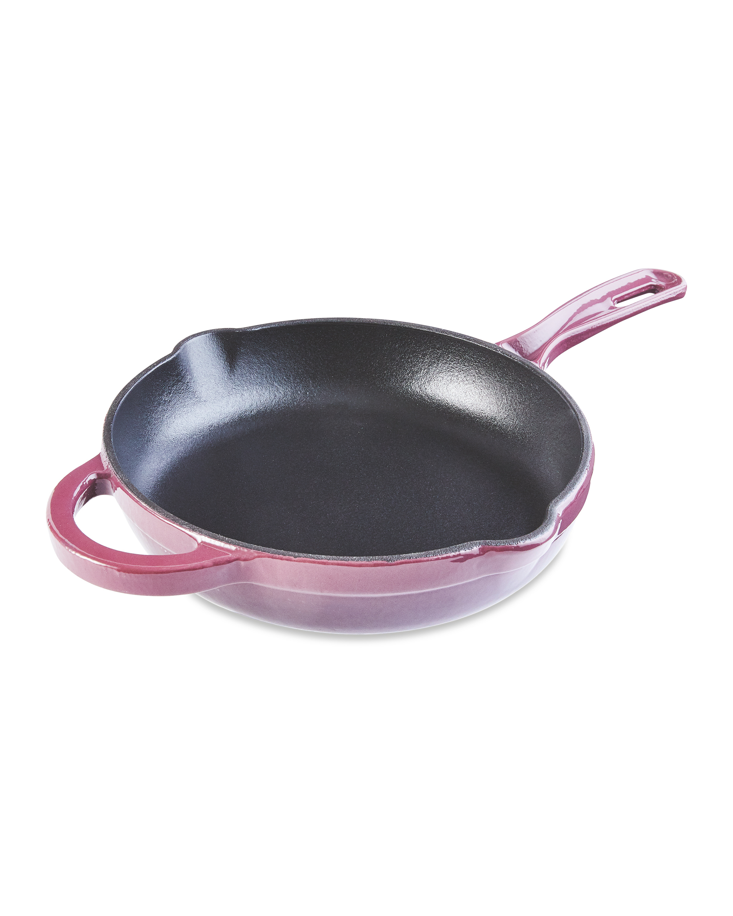 Plum Ombre Cast Iron Skillet ALDI UK