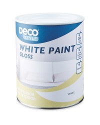 Deco Style White Gloss Paint 1L