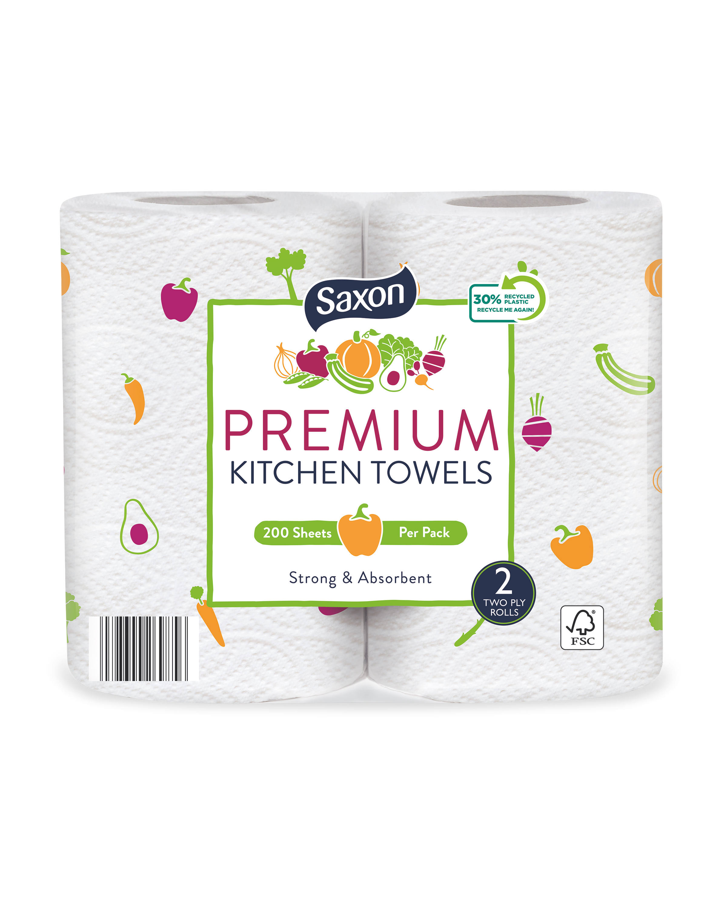 Saxon Decorated Kitchen Towels ALDI UK