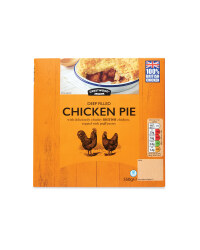 Deep Filled Chicken Pie