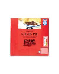 Deep Filled Steak Pie