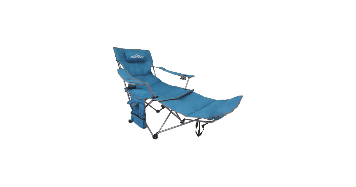 Deluxe Camping Chair With Footrest ALDI UK