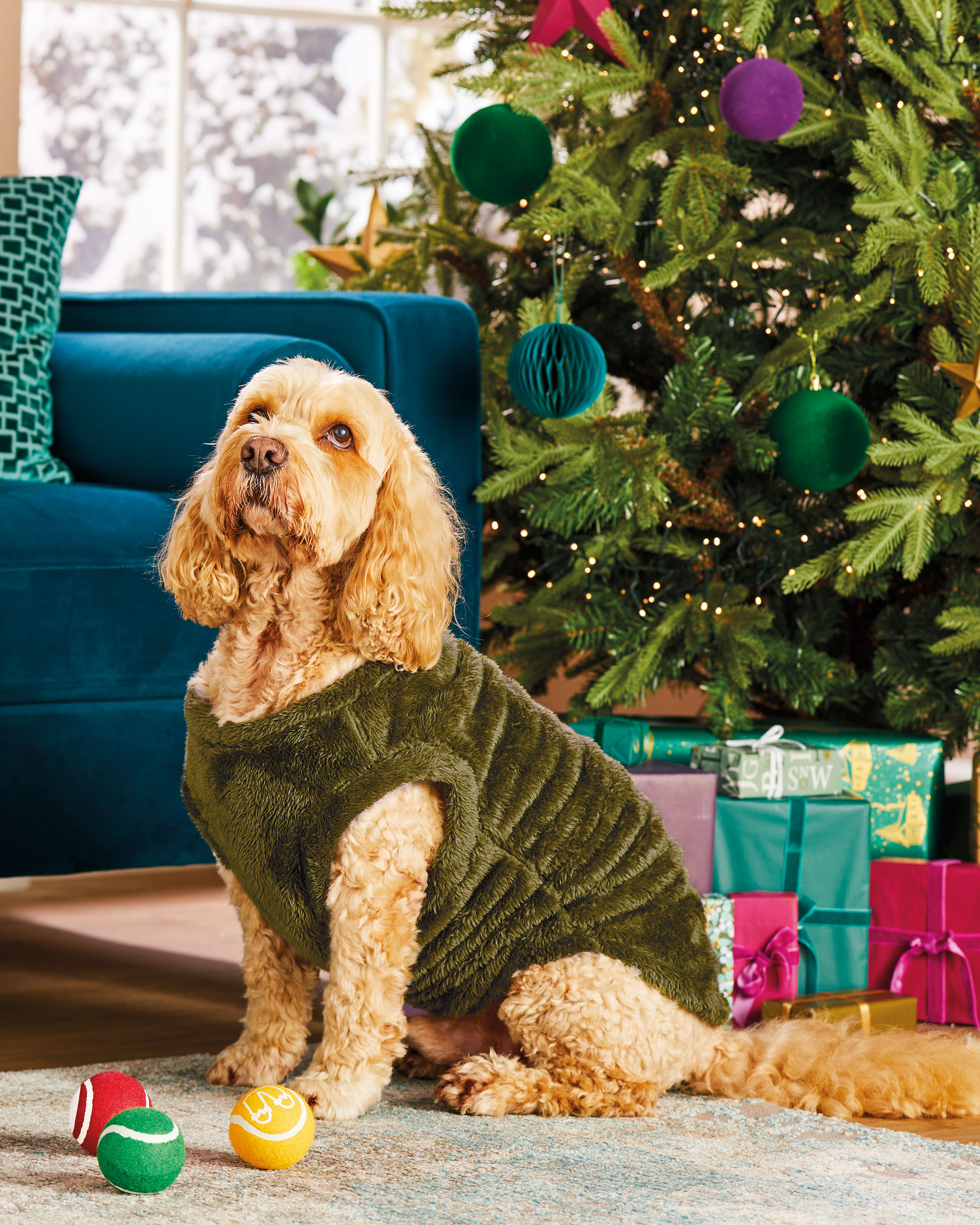 Dog Fleece Warmer Coat ALDI UK