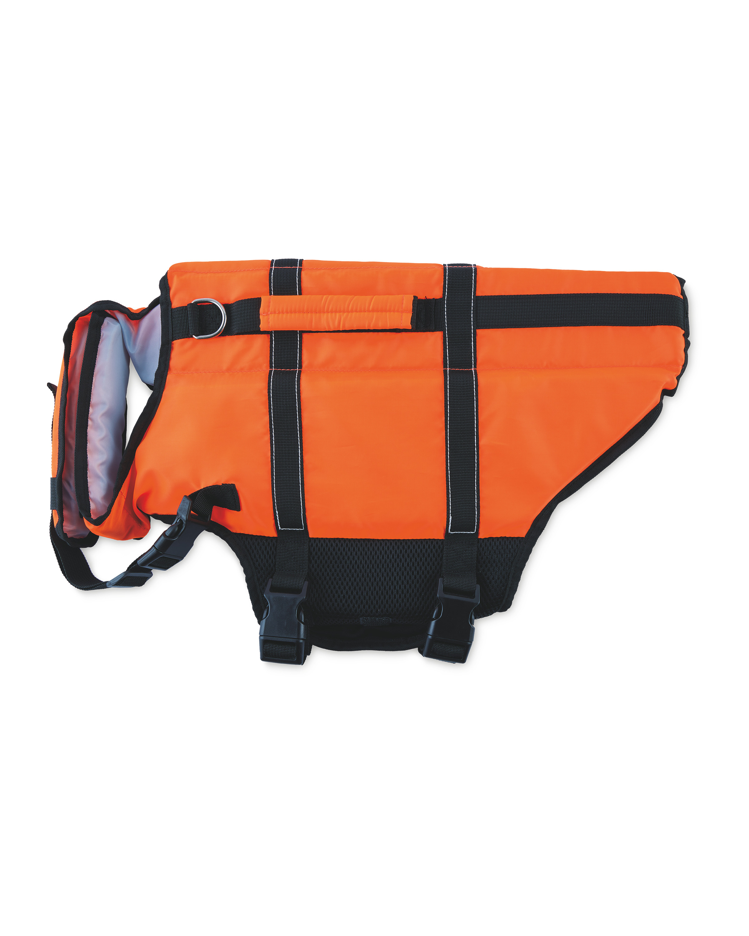 Dog Neon Orange Life Jacket ALDI UK
