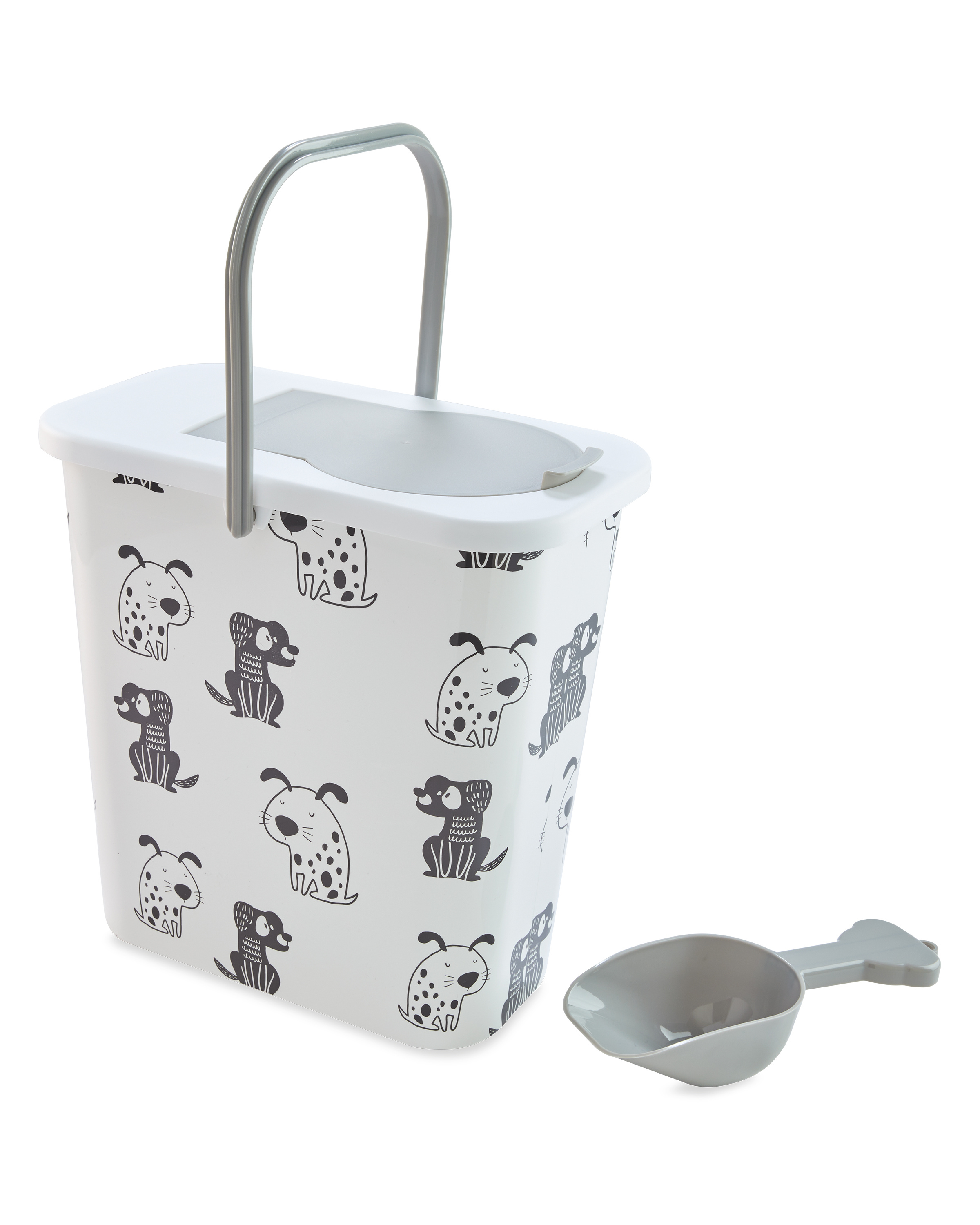 Dog Design Pet Food Container ALDI UK
