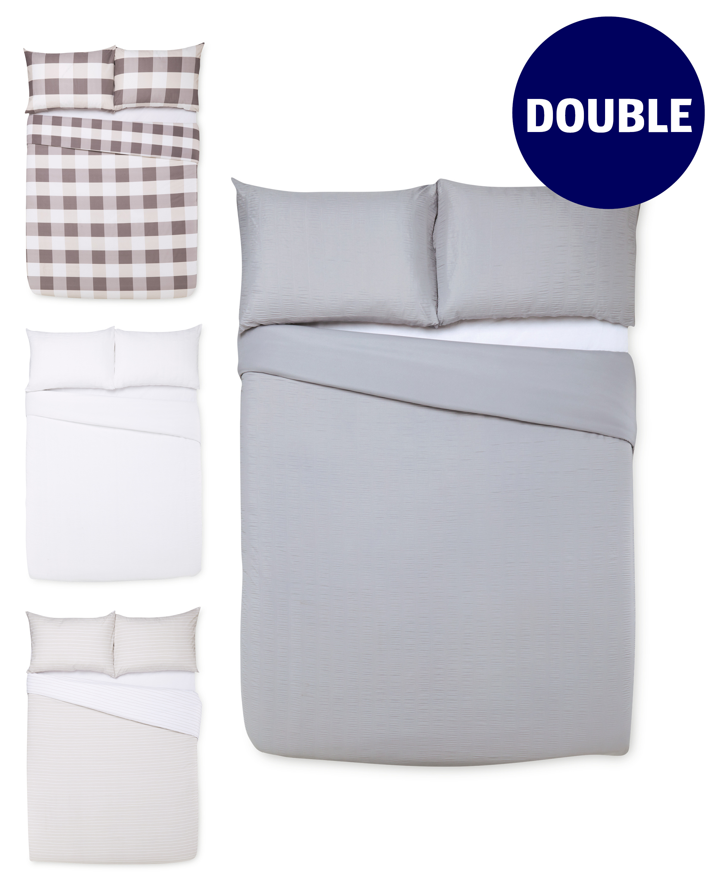 Easy Care Double Duvet Set ALDI UK