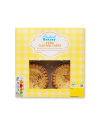 Egg Custard Tarts - 4 pack