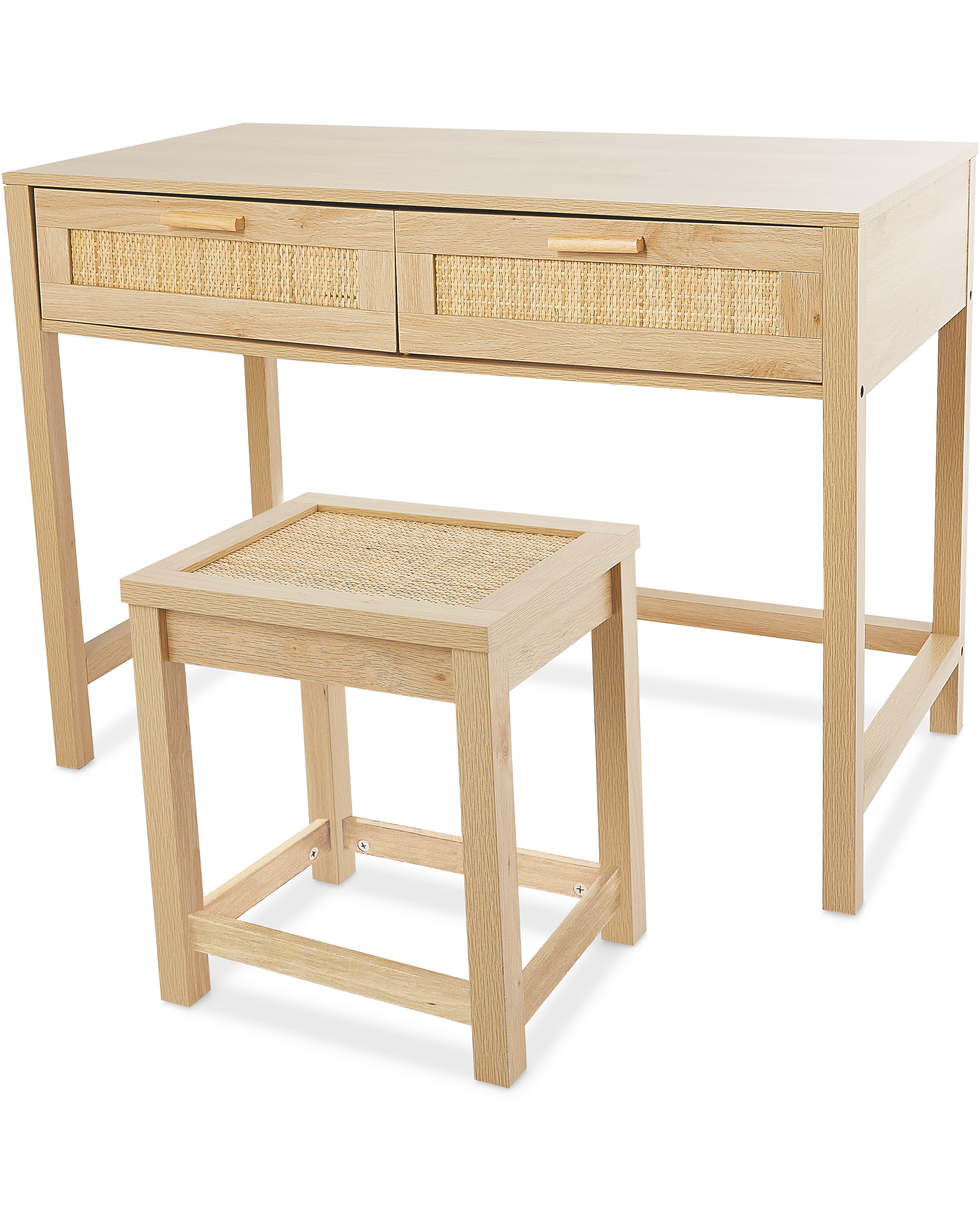 wooden vanity table aldi