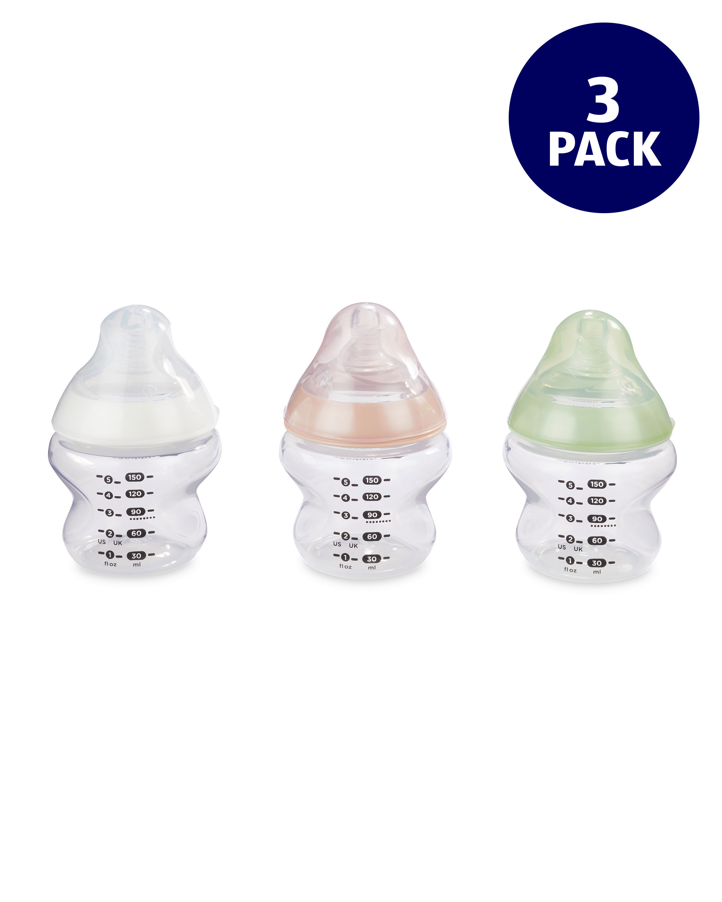 Feeding Bottles 150ml 3 Pack ALDI UK