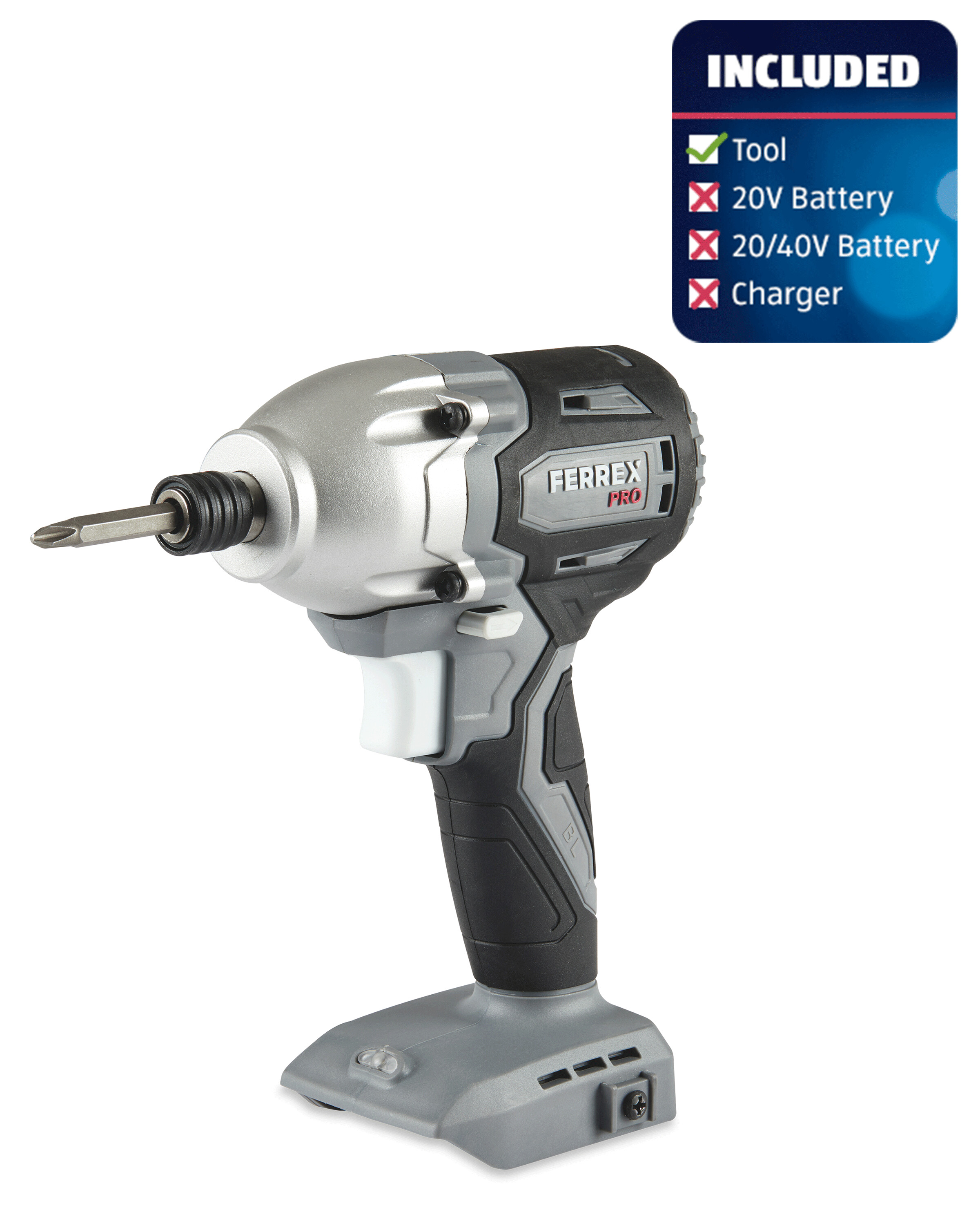 Ferrex 20V Brushless Impact Driver ALDI UK