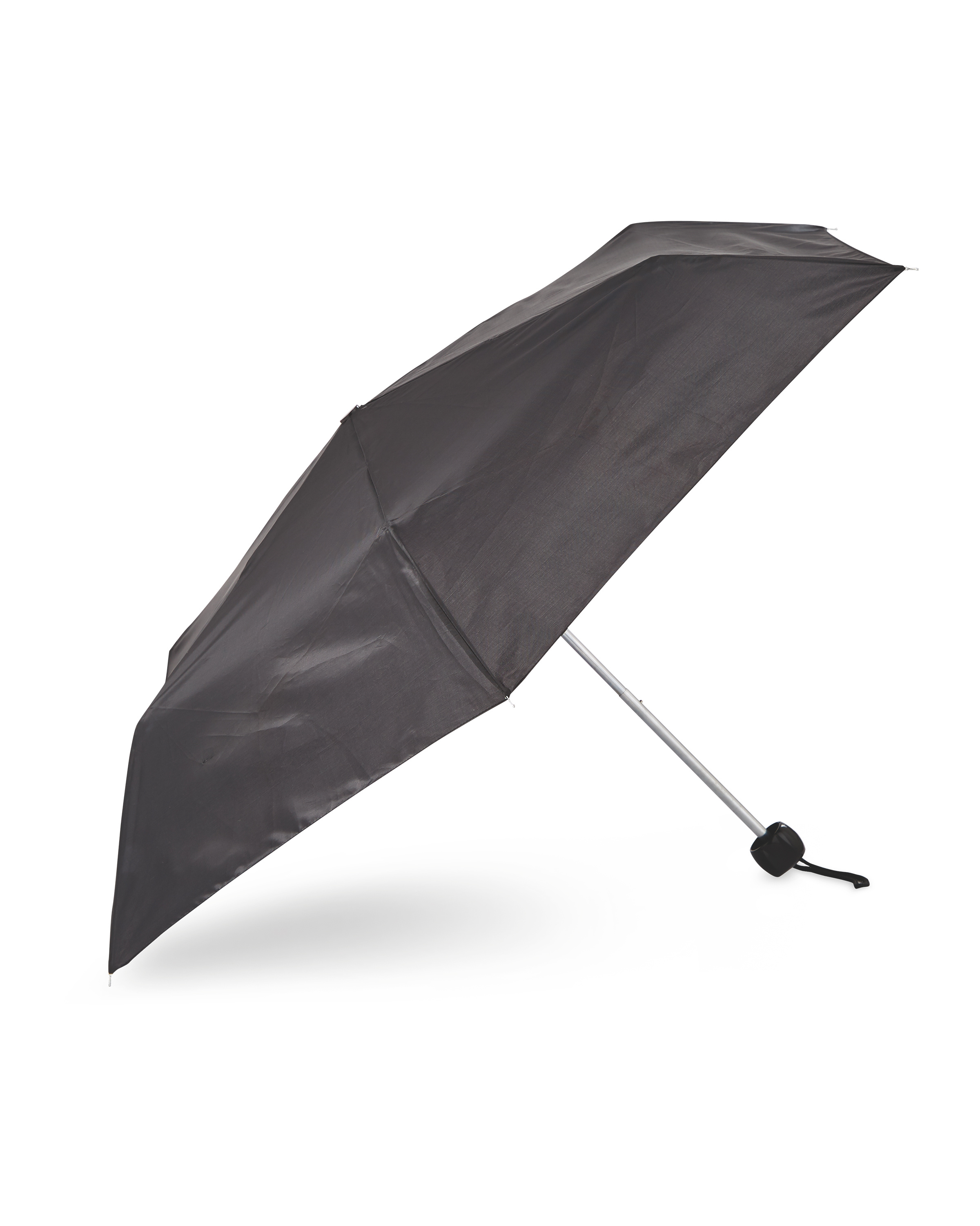 Flat Black Umbrella ALDI UK