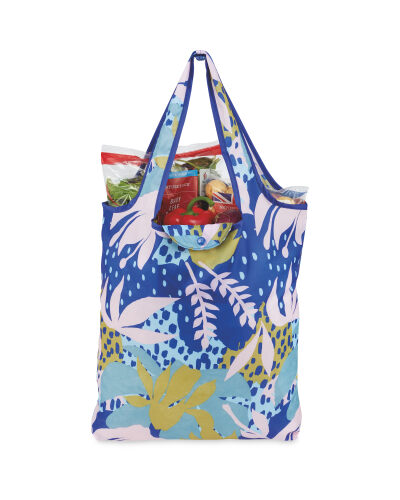 Floral Reusable Pouch Shopping Bag - ALDI UK