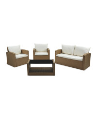 Gardenline Beige Coffee Set