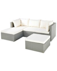 Gardenline Light Grey Corner Sofa