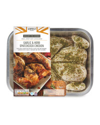 Garlic & Herb Spatchcock Chicken