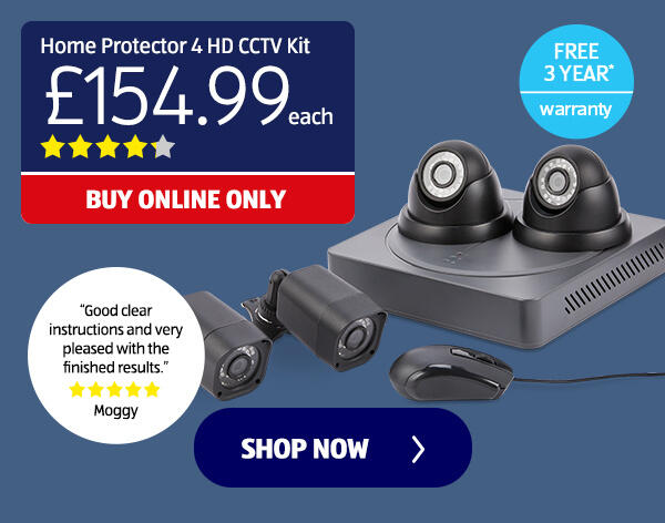 Home Protector 4 HD CCTV Kit