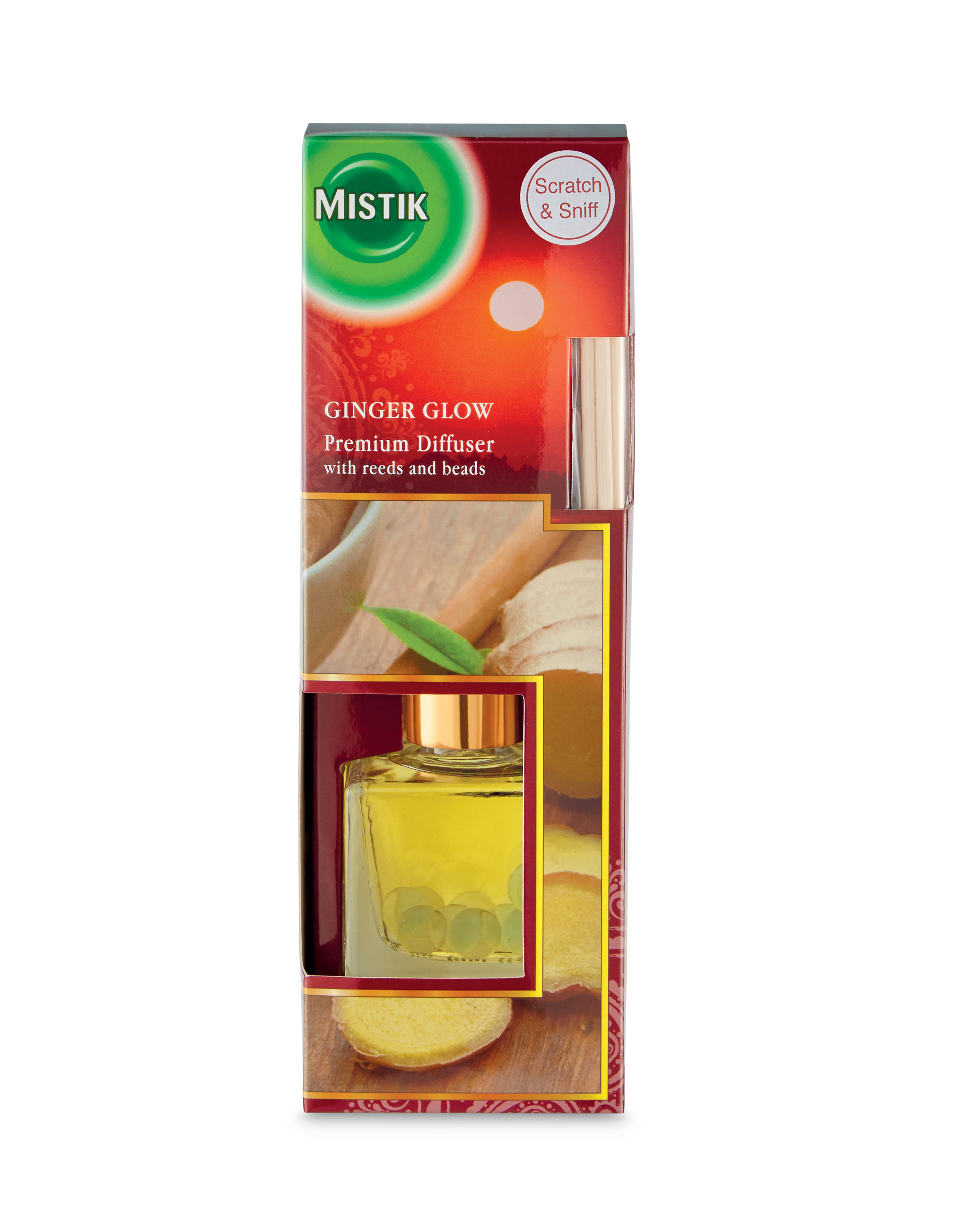 Ginger Glass Beads Reed Diffuser ALDI UK