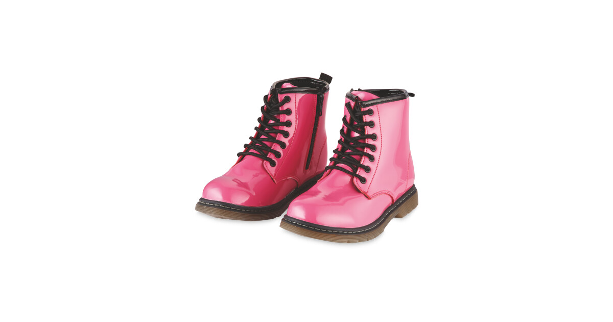 Lily & Dan Girls Patent Winter Boot - ALDI UK