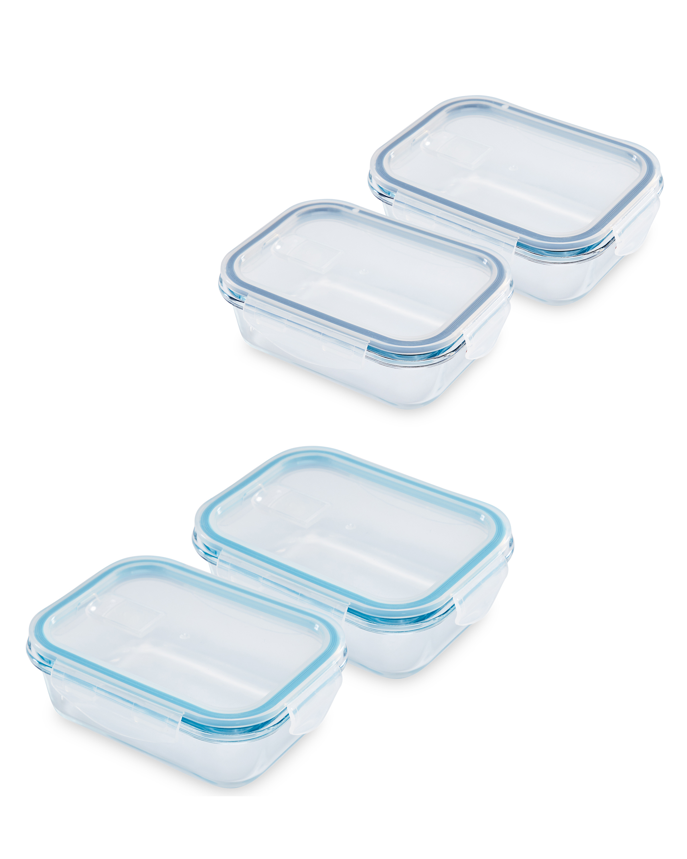 Glass Storage Dishes 2 Pack ALDI UK