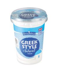 Greek Style Natural Yogurt