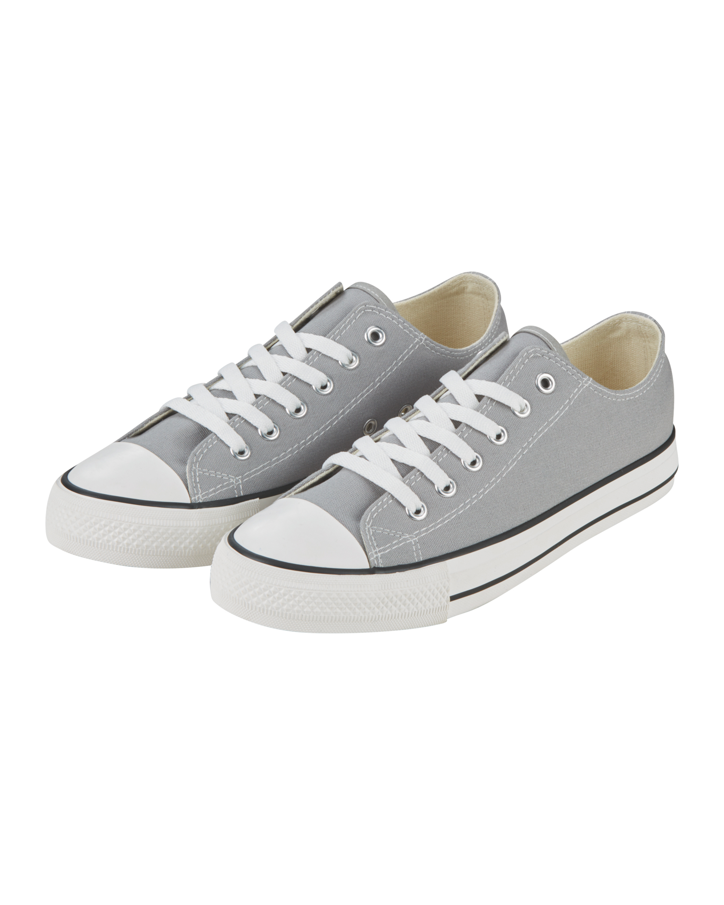 Grey Canvas Trainers - ALDI UK