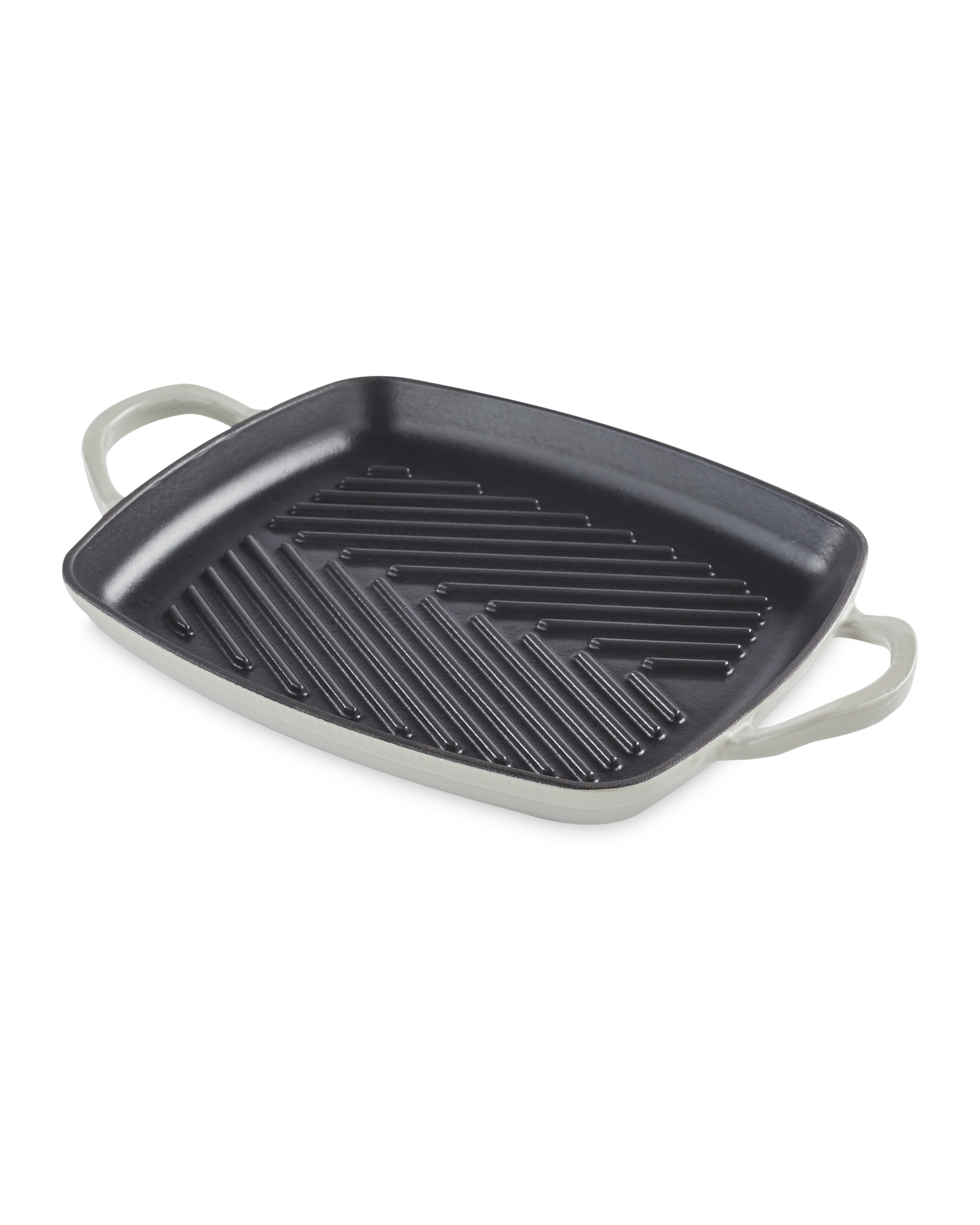 Grey Square Cast Iron Griddle Tray ALDI UK