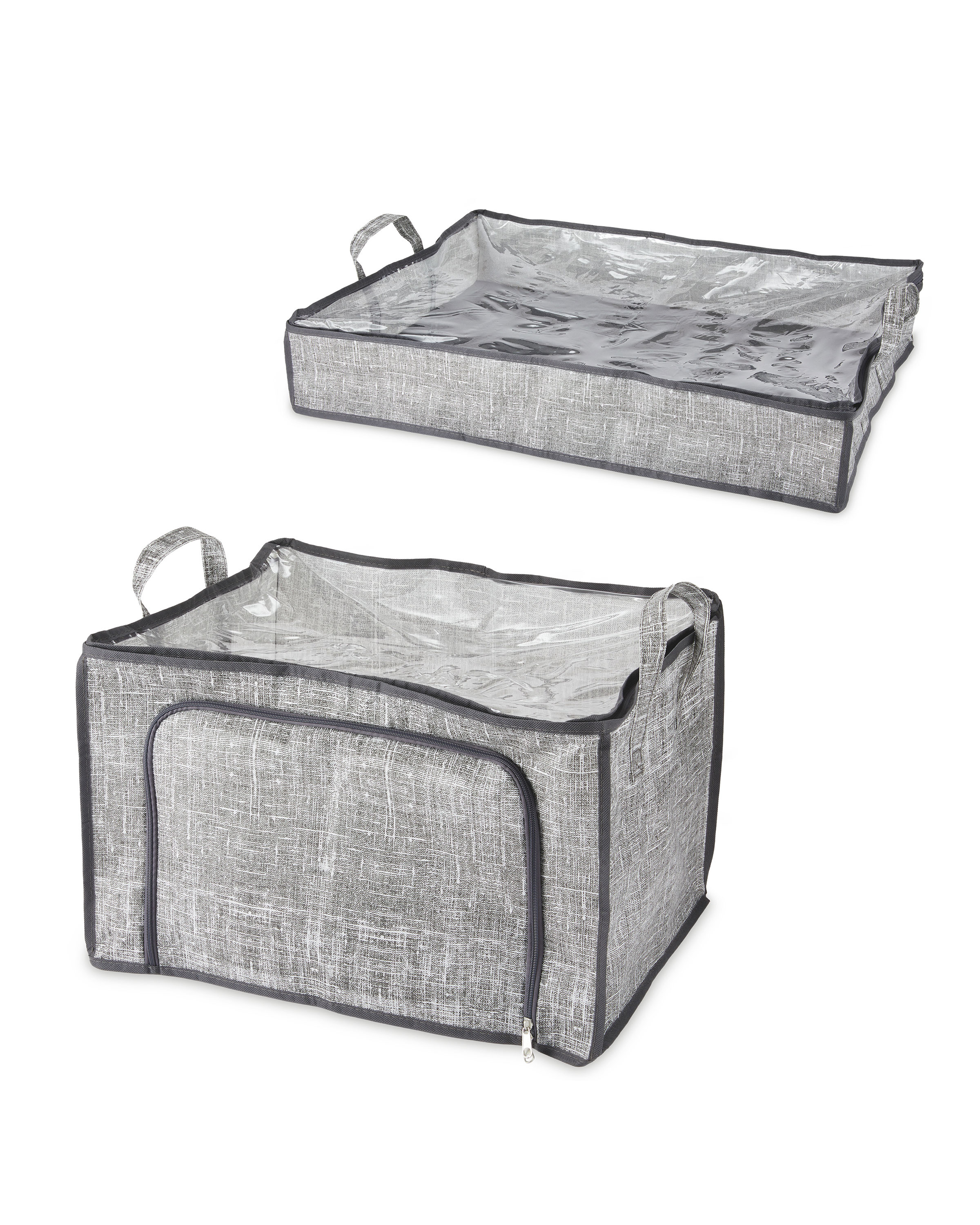 Grey Underbed Storage Set ALDI UK