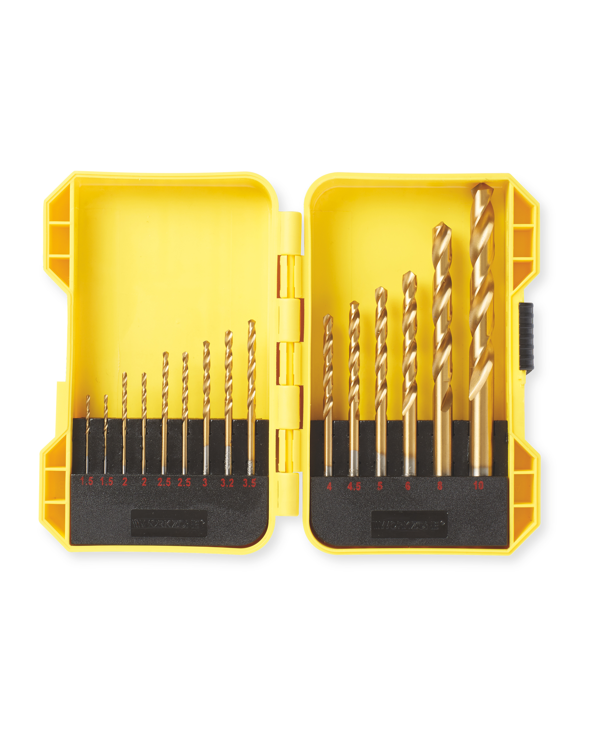 Workzone HSS Drill Bit Set 15 Piece ALDI UK