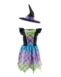 Halloween Magic Kids' Witch Costume - ALDI UK