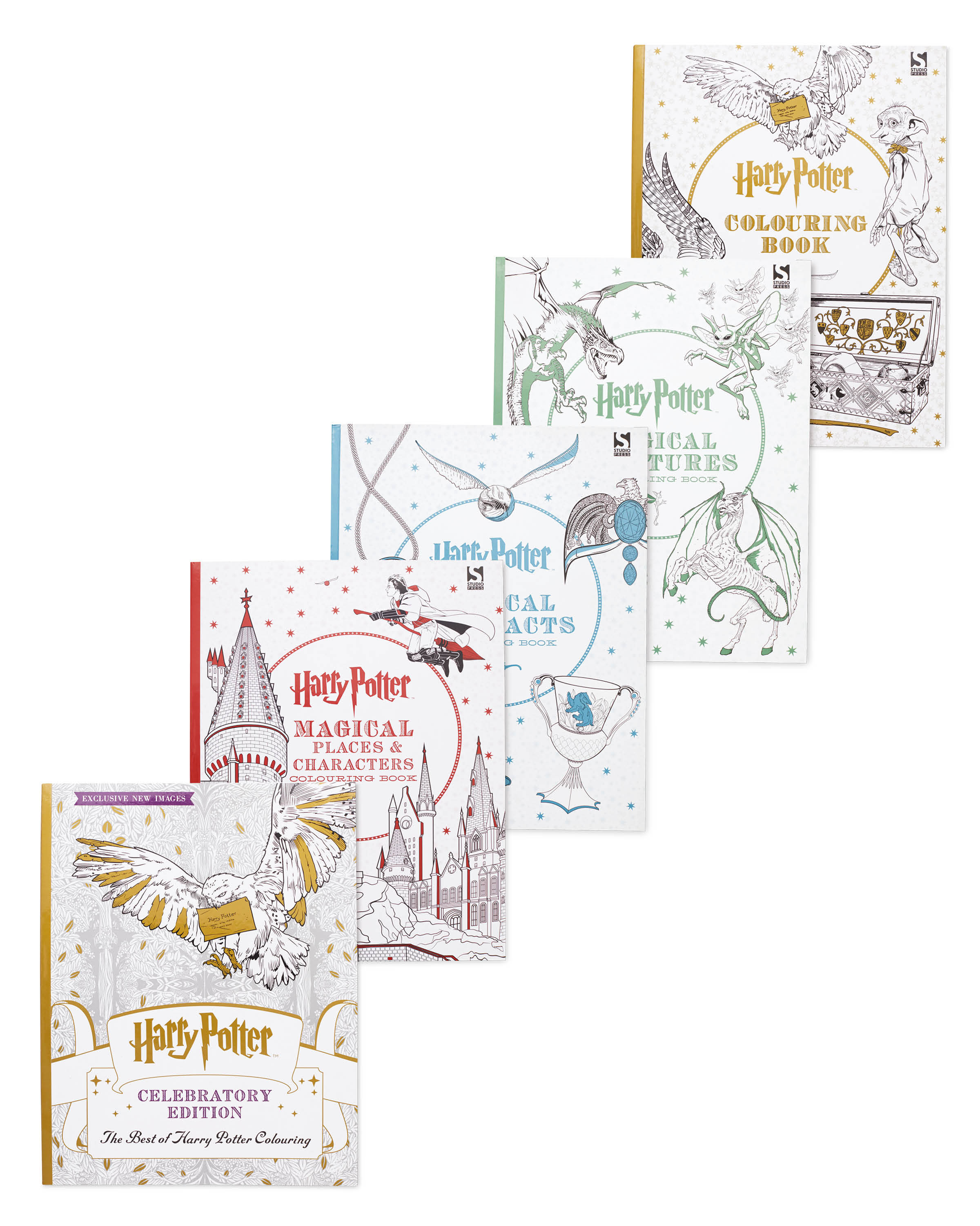 Harry Potter Colouring Book Celebratory Edition / The Best Of Harry