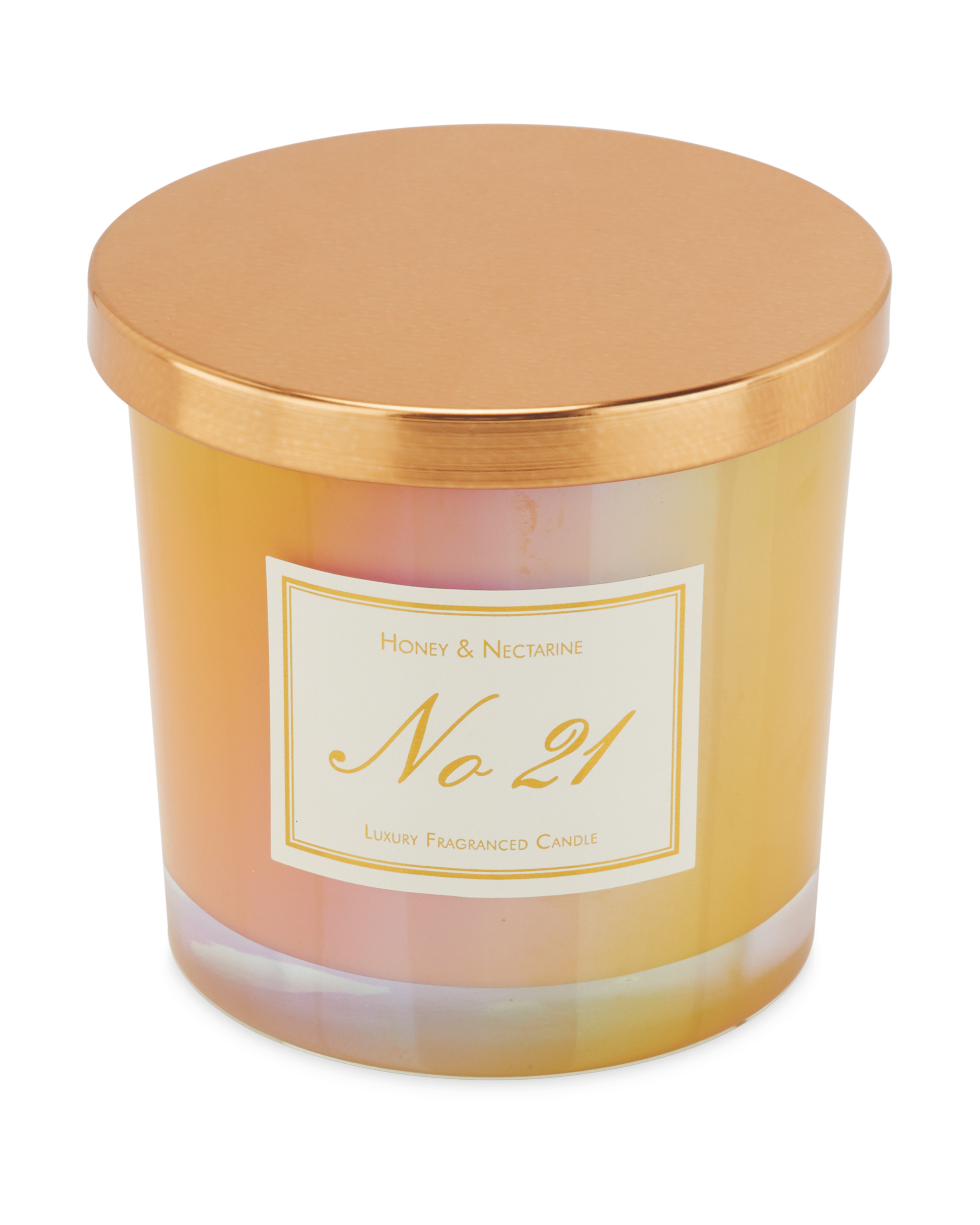 Honey & Nectarine Scented Candle ALDI UK