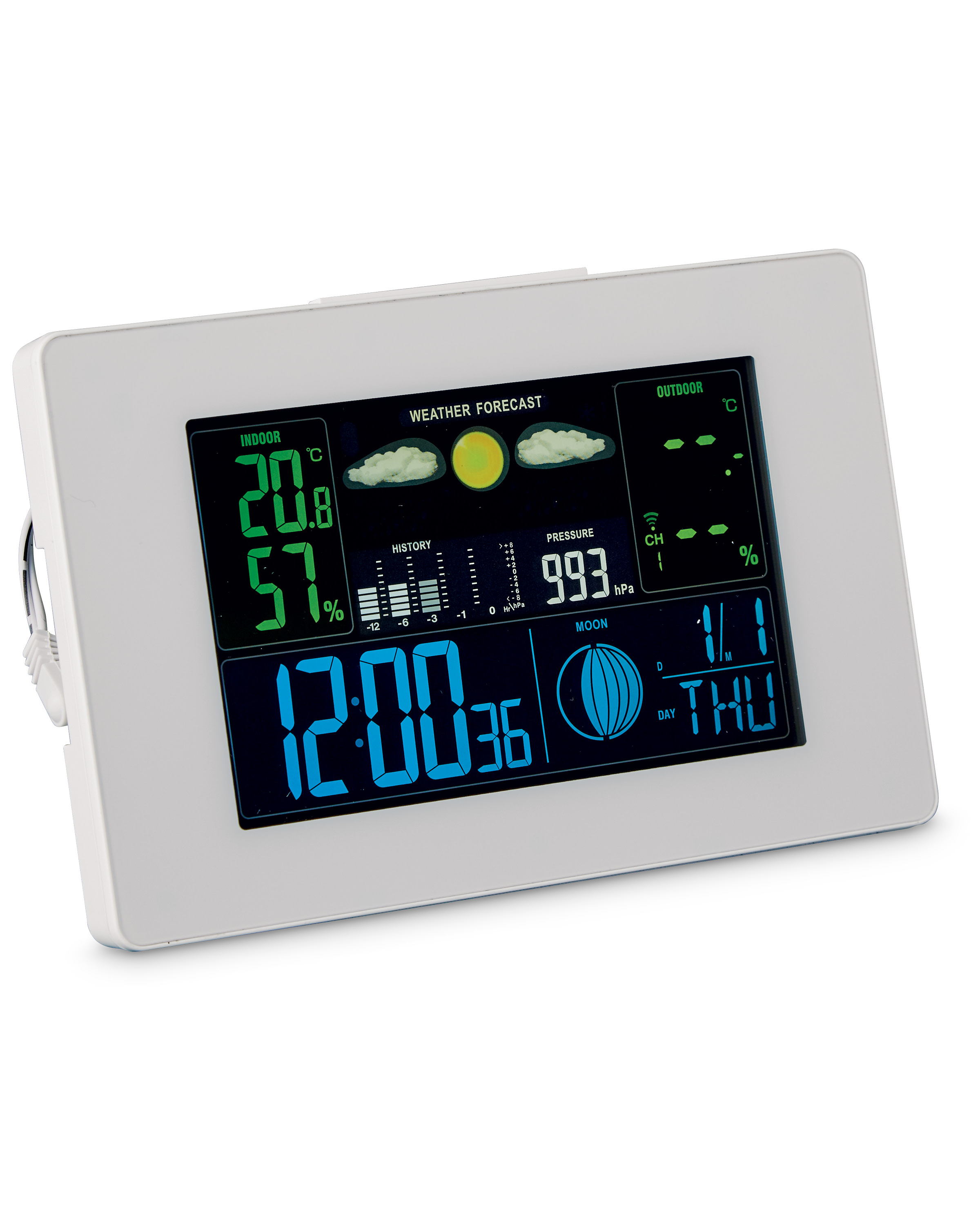 Horizontal LCD Weather Station ALDI UK