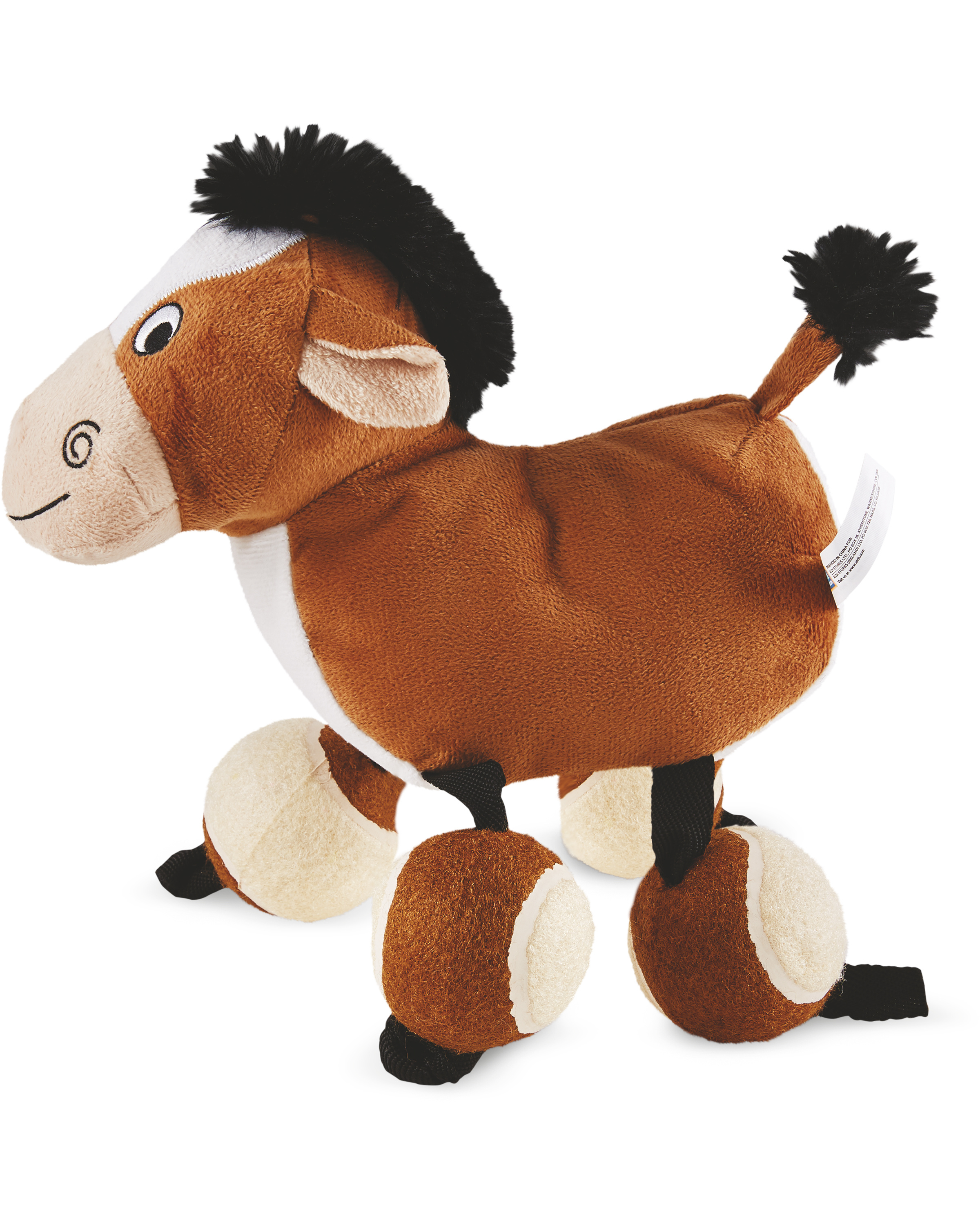 Horse Dog Plush Ball Feet Dog Toy ALDI UK