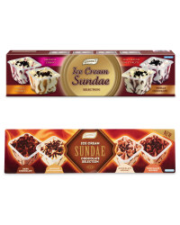 Ice Cream Sundae Selection