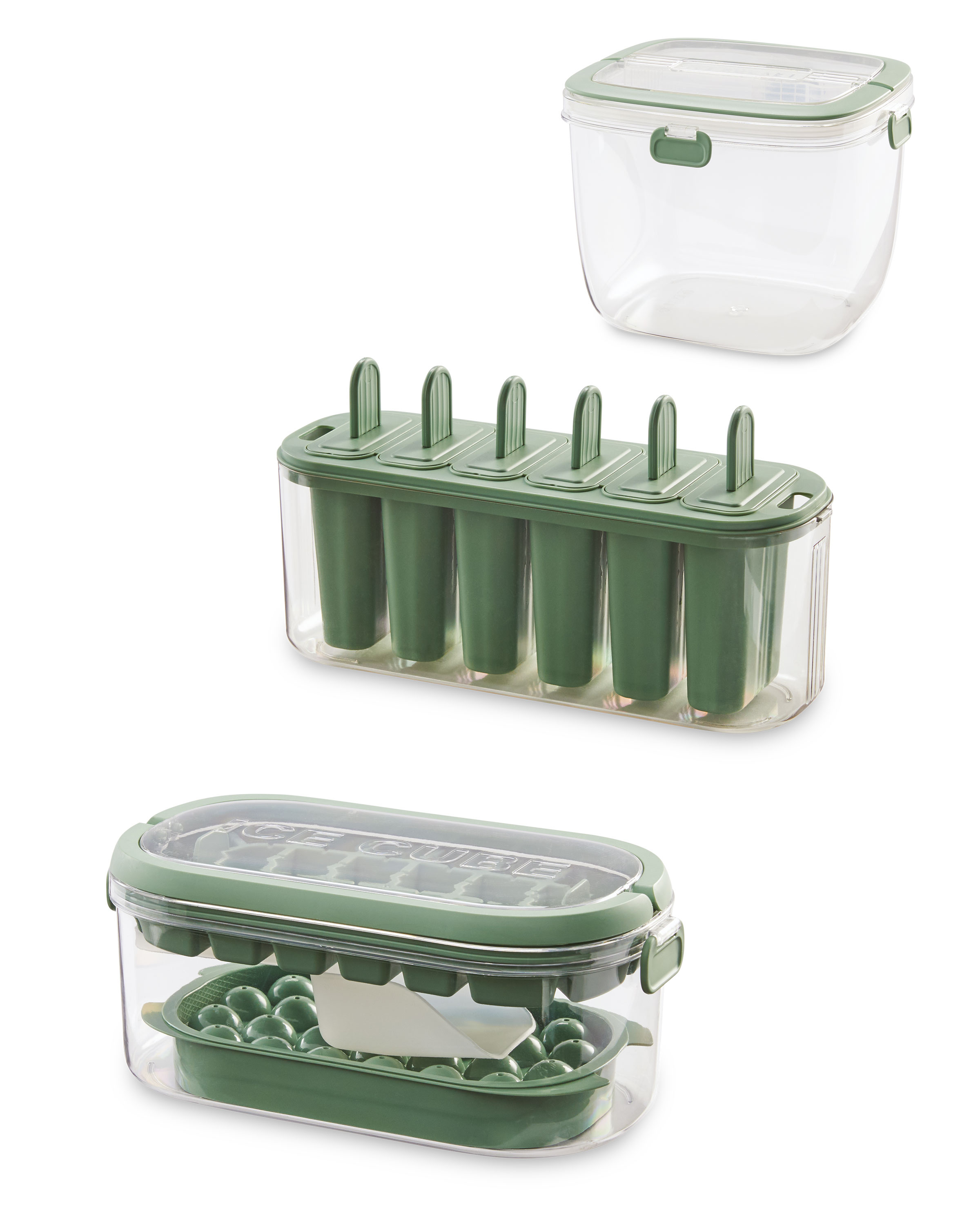 Crofton Ice Cube Box & Moulds - ALDI UK