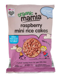 Junior's Mini Raspberry Rice Cakes
