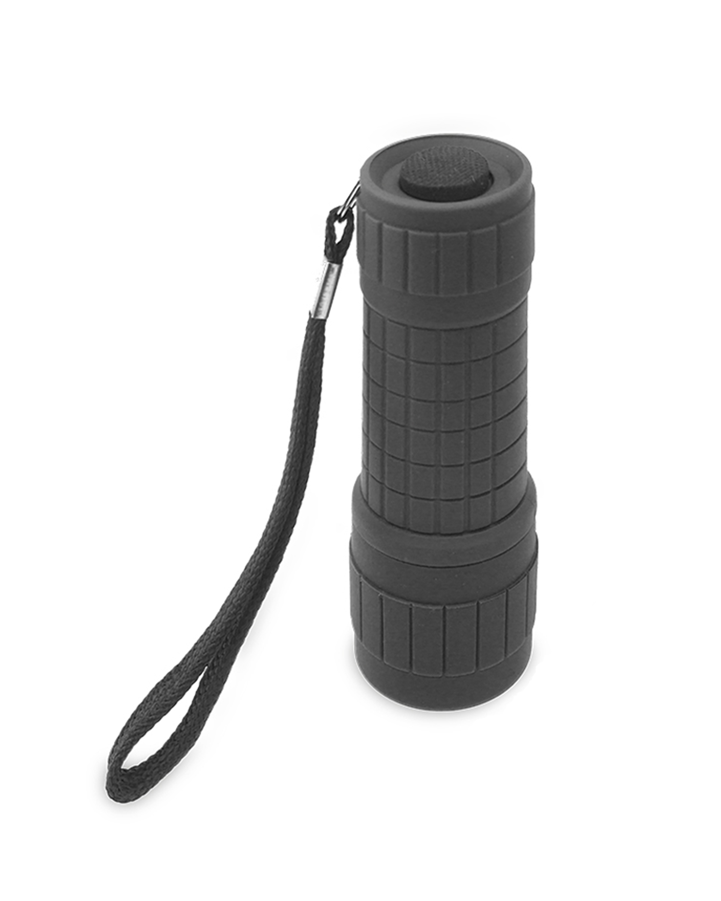Kids' Black Rubber Camping Torch ALDI UK