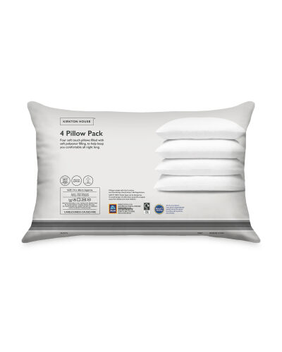 Kirkton House 4 Pillow Pack - ALDI UK