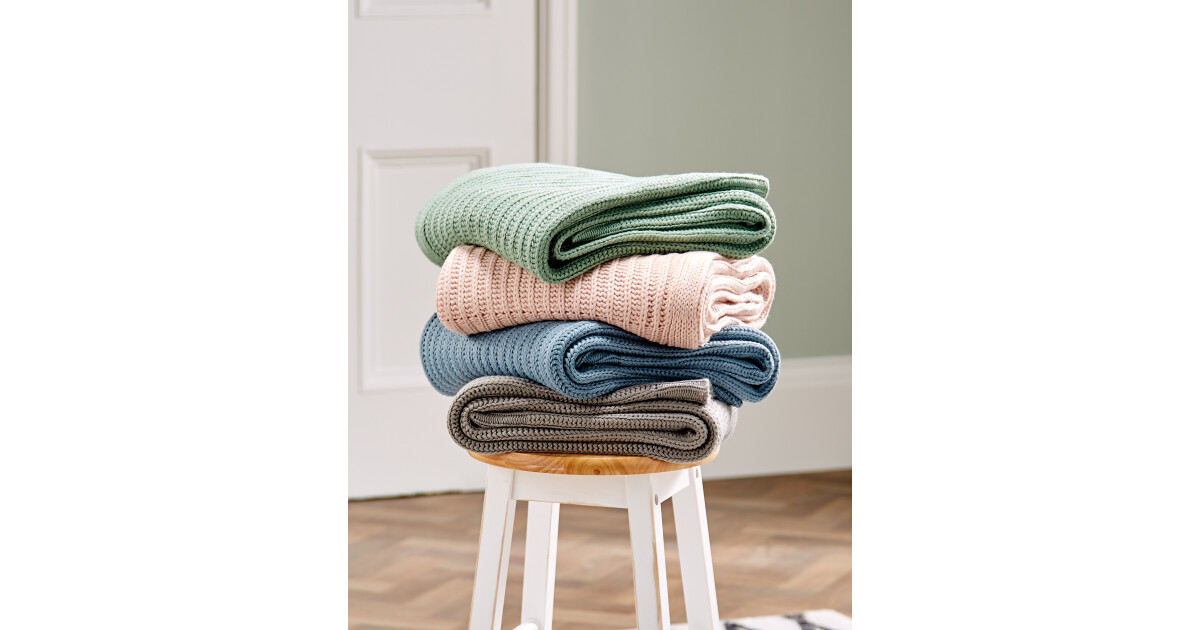 Kirkton House Knitted Throw ALDI UK