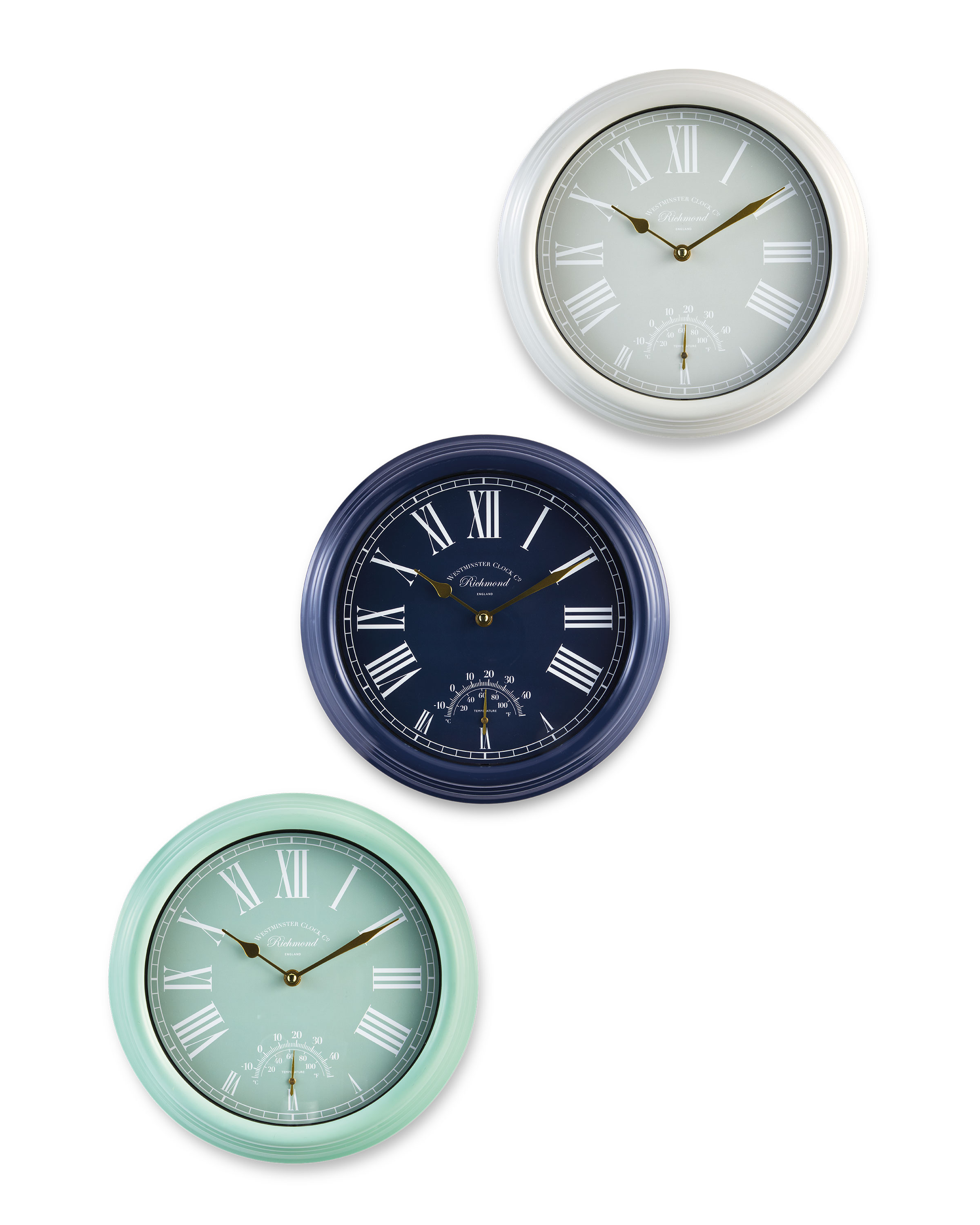 Kirkton House Small Outdoor Clock ALDI UK